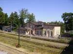 Das Bahnhofsgeb�ude von Tworog!   ...