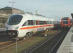 BR 605 ICE-TD am 02.02.2002 in Hof  ...