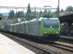 Echt Stark dieses Gespann.Durchfahrt Bahnhof Liestal  ...
