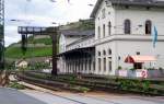 Blick in den Bahnhof R�desheim; 24.07.2007  ...