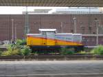 BR 346 920-2 steht in D�sseldorf Hbf vor dem Prellbock ...