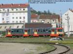 Vom Grazer Hauptbahnhof kommend und in den Bahnhof Graz-K�flacher Bahnhof ...