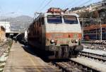 E 444 031 im M�rz 1998 in Ventimiglia, heute sehen ...