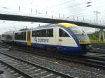Connex - Einfahrt in Bahnhof Riesa am 02.08.2007  ...