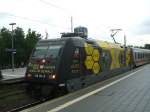 BR 101 141-0 mit IC 2154 von Berlin Gesundbrunnen nach
D�sseldorf ...