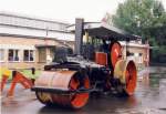 Stra�enwalze Dampflokomobile Baujahr Cirka 1912? Meiningen 2000  ...