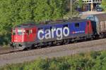 Ae 610 519 GIUBIASCO mit G�terzug in der Kurve in ...