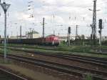 290 656-5 fährt einen Güterzug in Richtung Ablaufberg vom Güterbahnhof ... 290 656-5 fährt einen Güterzug in Richtung Ablaufberg vom Güterbahnhof ...