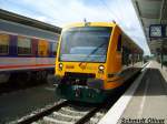 ODEG Ostdeutsche Eisenbahn GmbH VT 650.70 der Ostdeutschen Eisenbahn GmbH (ODEG) nach Werneuchen