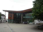oberstdorf Der Bahnhofsvorplatz in Oberstdorf. Aufgenommen am 30.07.07