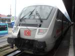 oberstdorf Der InterCity Steuerwagen des IC 2012 in Oberstdorf. Dieser Zug hat ein weiten Weg vor sich. Oberstdorf-Immenstadt-Ulm-Stuttgart-Mainz-Koblenz-K�ln-Dortmund-Hannover (-Magdeburg-Halle (Saale)-Leipzig Hbf)