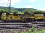 Stopfmaschinen Stopfmaschine Typ 09-32CSM von Europool wartet auf ihre Besatzung in Leutersberg. 30.07.07 