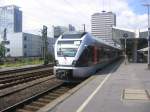 Abellio Rail NRW Der neue Stadler FLIRT von Abellio ist am 30.07.2007 von einer seiner Ersten Planfahrten als RB 40 aus Hagen in Esssen angekommen.