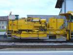 Teilansicht der Meterspurigen Baumaschiene Typ Matisa R 21 RD-A-C von ...