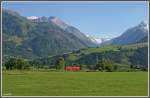 R 3323 mit dem Kitzsteiner Horn im Hintergrund von Mittersill ...