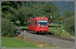 pinzgaubahn 5090 001 als R 3325 kurz nach Bruckberg, aufgenommen am 16.07.2007.