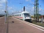 IC-Steuerwagen Das Ende des IC 2156 von Eisenach nach D�sseldorf verl�sst den Dortmunder Hauptbahnhof in Richtung D�sseldorf.