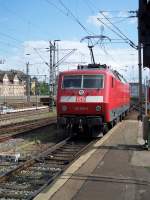 Br 120 109 rangiert ...  Steffen 31.07.2007