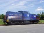 Die M�llzuglok (Ex DB 202 423-0) der TREA M�llverbrennungsanlage in ...