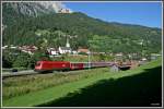 OEC 668 auf seinem Weg nach Bregenz mit der 1016.012 ...