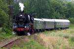03 207, Rabka Zaryte am 28.07.2007 - Parowozjada 2007  ...