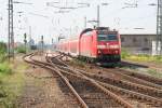 146 119 mit einer RB bei Weinheim(Bergstr)  ...
