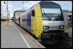 Dispolok ER 20 ALX L�nderbahn Und SBB GmbH Mit ALX 86714 Steht Auf Gleis 27 Im Bahnhof M�nchen-Hbf(GL.27-36) Und F�hrt um 17:21h Nach Oberstdorf.28.07.07   