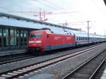 BR 101 Lokportraits Br 101 027 f�hrt Richtung S�den (Hannover) (31.7.2007)