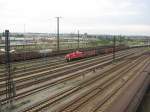 BR 290 290 570-1 stellt einen G�terzug auf dem G�terbahnhof Dresden-Friedrichstadt bereit.02.08.07.