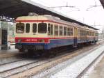 aln-663 Steuerwagen 376 und Aln663 des Eisenbahnunternehmens 'Sistemi Territoriali' in Venedig Mestre