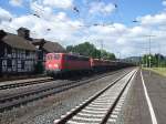 BR 140 mit Zugen 140 712-1 am 1.8.2007 in Kreiensen
