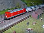 Anlagen Ein IC von Dresden nach Hamburg f�hrt �ber meine Z-Anlage. 07/2007
