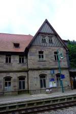 oberhof Detailaufnahmen des Oberhofer Banhnhofs