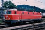 1044 094-9 im Salzburger Hauptbahnhof. Hier pr�sentiert sie sich fast ...