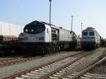 250 006-4 und W 232-09 stehen im Dresdner Alberthafen abgestellt.25.03.07. ... 250 006-4 und W 232-09 stehen im Dresdner Alberthafen abgestellt.25.03.07. ...