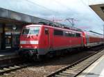 Br 111 084 steht ...  Steffen 03.08.2007