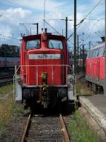 Br 362 111 steht in Hannover Hbf (31.7.2007)  ...