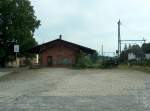 Das ehemalige G�terabfertigungsgeb�ude am Bahnhof Bad K�sen; 26.07.2007  ...