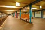 U-Bahn Berlin (Stationen) Berlin Bayrischer Platz U4 24.07.2007. Bei meinem Besuch in West-Berlin konnte ich auch die Haltstelle der U4 fotografieren, die im Jahre 1910 in Betrieb ging. Die Haltestelle der U7 wiederum kam erst im Jahre 1971 dazu.
