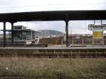 Wittlich An diesem Gleis halten die ICE&acute;s, darum wurde ja auch u.a. der Aufzug dorthin neu gebaut!     31.03.07
