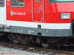 BR 420 Eine Detailaufnahme eines ET 420 der S-Bahn Stuttgart (14.07.2007)