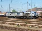 BR 250 (Tiger) Am 25.4.07 rangiert der Blue Tiger 330091 der LTH im Gbf Hamburg S�d.Sie fuhr wenig sp�ter mit einem Container-Zug nach Halle(Saale).