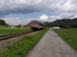 BR 628 <-> 928 | 629 628 101 ist am am 30.07.07 bei Langewang richtung Oberstdorf unterwegs.