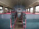 Inneneinrichtungen Ein alter Reisezugwagen im Trierer Hbf. Er hat noch die �lteren Sitzbez�ge die ich pers�nlich sch�ner finde. 1.08.07