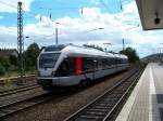 Abellio Rail NRW Ein Abellio Triebzug durchf�hrt Minden (3.8.2007)