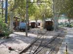 Ferrocarril de S�ller Mallorca,Bahnhof Soller,06.11.06,Blick vom Bahnhofsgeb�ude.