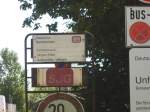 Sonstiges Schild aus l�nsgt vergangen Tagen,den das BW Villingen gibst es seit glaube ich �ber 20 Jahren nicht mehr! 5.8.07