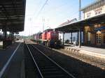 294 783-6 rangiert im BAnhof von Villingen 1.8.07  ...