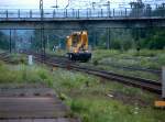 Westliches Gleisvorfeld in Naumburg (Saale) Hbf; 26.07.2007  ...