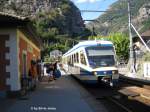Fart ABe 4/6 51 am 3.8.07 als Regio nach Locarno ...